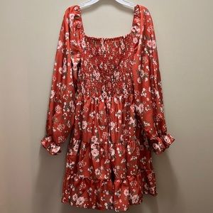 Long sleeve fall dress size medium